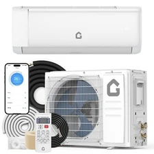9000 BTU Mini Split Air Conditioner 18.5 SEER2 208-230V Split Unit Ac and Heat