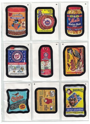 2016 TOPPS WACKY PACKAGES MAJOR LEAGUE BASEBALL COMPLETE SET OF ALL 90 CARDS MLB - Picture 7 of 20