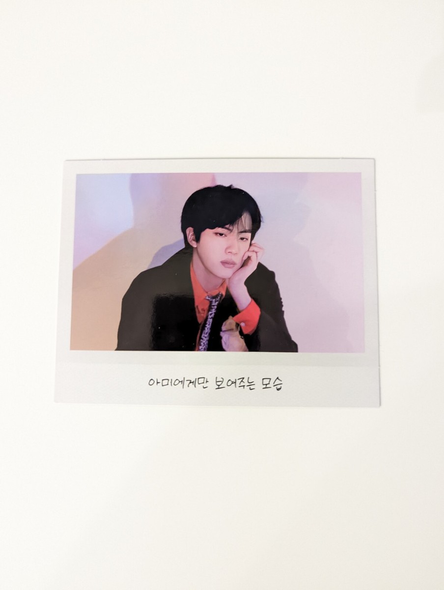 K-POP・アジア BTS MEMORIES OF 2021 Blu-ray  JIN BTS Memories Of 2021 Blu Ray Polaroid Photocard Jin | eBay