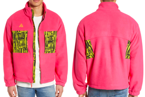 nike pink acg fleece