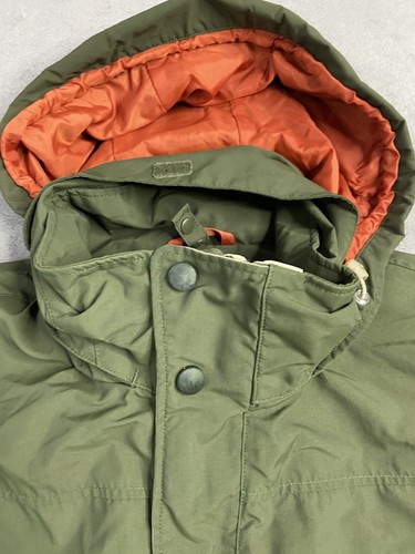 LL Bean Jacket Men Large Green The Weather Channel 3 in 1 Nylon Shell Outdoor - Picture 4 of 16