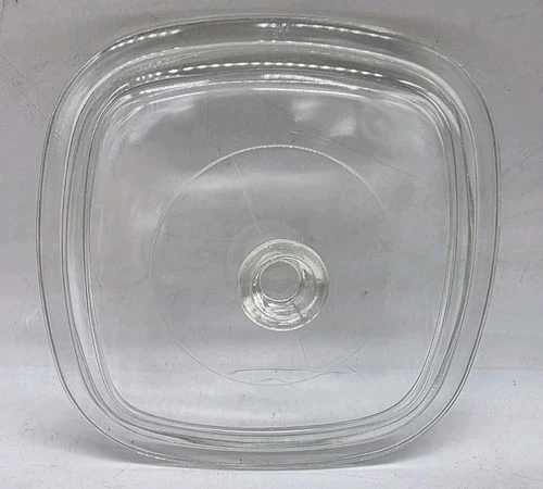 Pyrex P-7-C Replacement Glass Lid – Clear – Lid Only