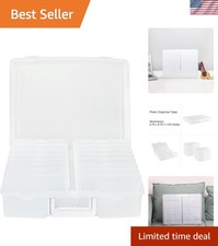 Lightweight  Compact Photo Storage Box - 16 Inner Cases for Easy Organization