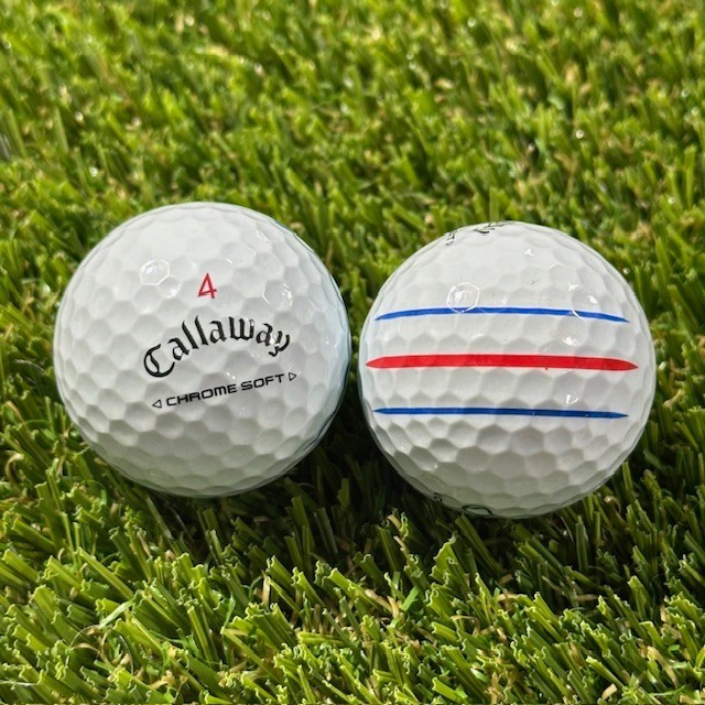 36 Callaway Chrome Soft / X Mix Triple Track Golf Balls 5A Mint Condition