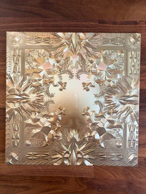 Jay Z Kanye West Watch The Throne LP Vinyl Import Very Rare JAYTHRONE10
