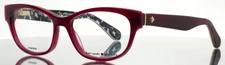KATE SPADE Josee 0S4P Burgundy Womens Semi Cat Eye Full Rim Eyeglasses 50-15-135