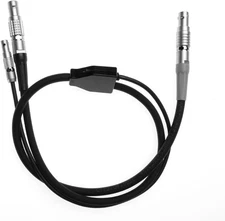 Alvin's Cables CAM 7 Pin to 00B 4 Pin + 2 Pin Run Stop Cable for ARRI for RED