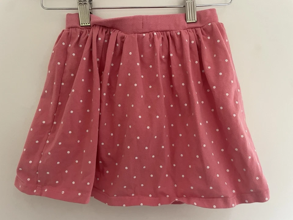 Pantalón Corto Carter's Niños Niñas Mezcla de Algodón Pull On Cintura Ajustable Lunares Rosa 6 Foto 4 de 4