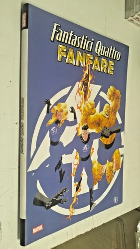 FANTASTIC FOUR MARVEL GIANT BRASS BANDS - PANINI COMICS - NEW - MV7