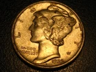 1939-D 90% Silver Mercury Head Dime BU          ^^^^^^