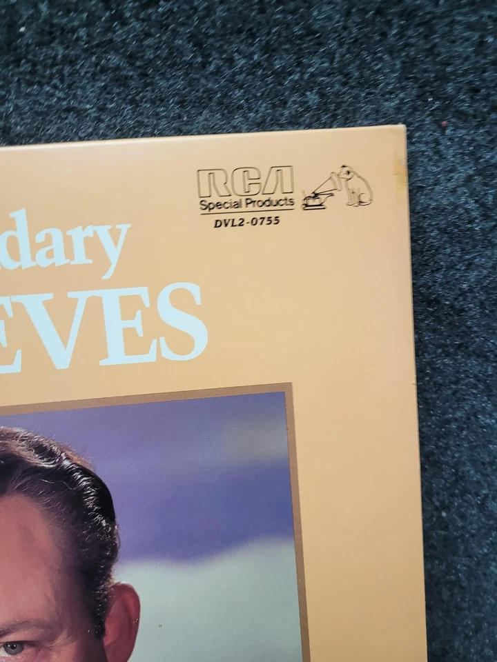 Vintage Jim Reeves Vinyl 2xLP The Legendary RCA Heartland Country 1986 Album - Image 2 of 4