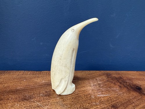 Arne Tjomsland Scandinavian Design Mid Century Carved Penguin
