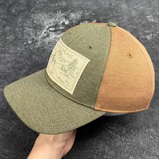 G54 Pikes Peak Baseball Cap Strapback Olive Tan One Size Colorado