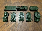 1960’s Lesney Matchbox Military Vehicle Lot : Armored cars, Tank transporter