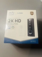 eufy Security - Smart Wi-Fi Video Doorbell 2K Battery Operated/Wired with Chime 