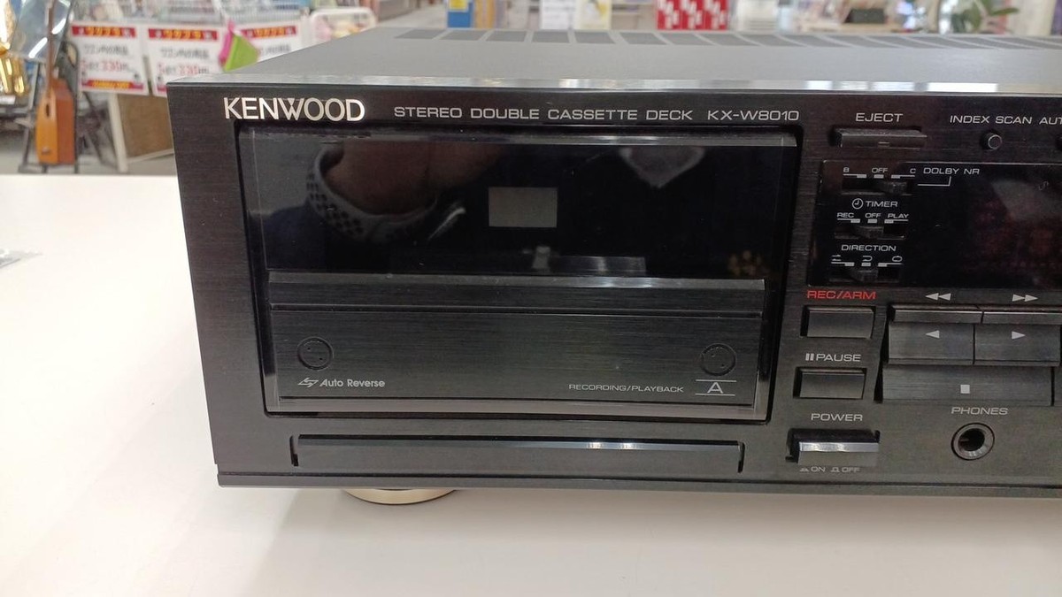Kenwood KX-W8010 Double Cassette Deck Used Tested Japan | eBay