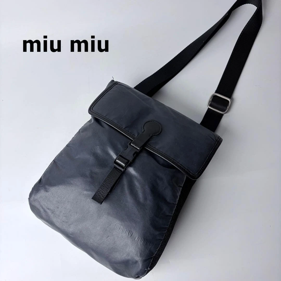 Miu Miu Nylon Exterior Bags & Handbags for Women for sale | eBay
