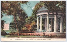 Vintage Versailles Le Petit Trianon Temple de l Amour Postcard France