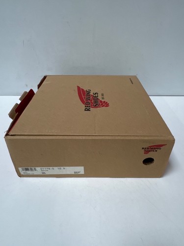 Red Wing Pecos Boots 1178 Brown Size 10D w/ Oil Resistant Cork Soles - Picture 15 of 17