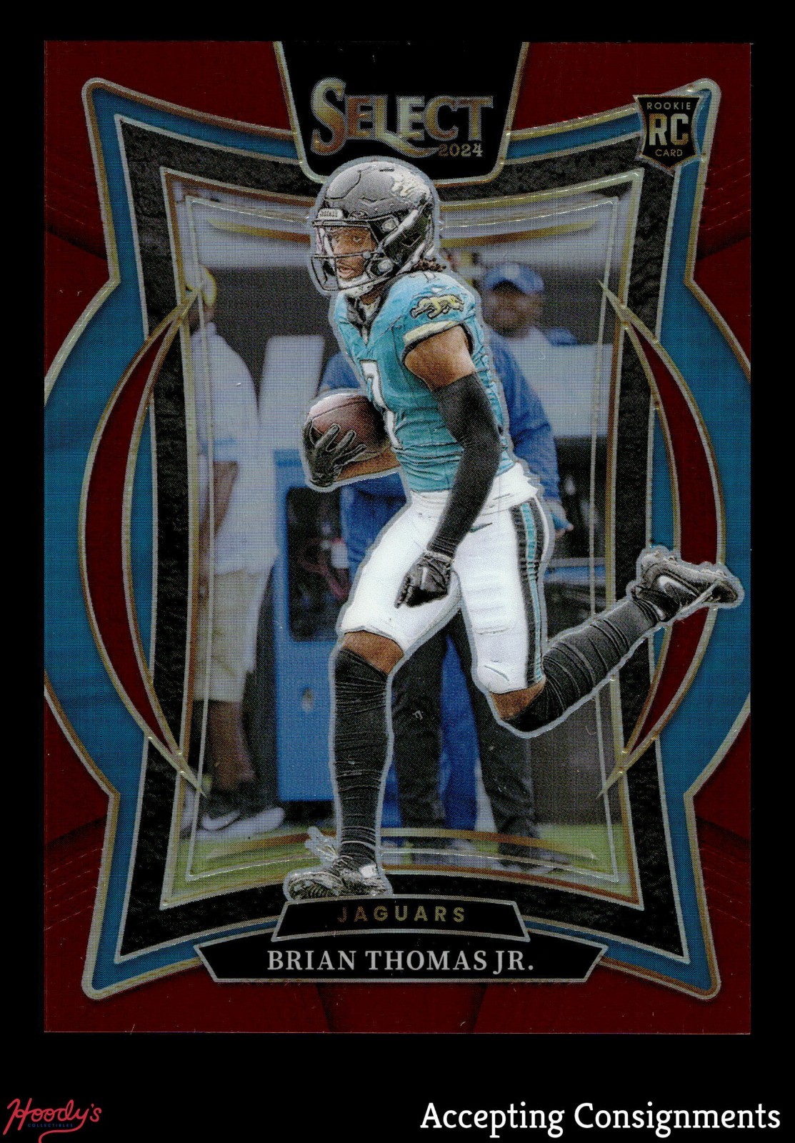 2024 Select Prizm Maroon Brian Thomas Jr. RC ROOKIE CONCOURSE JAGUARS 129/149