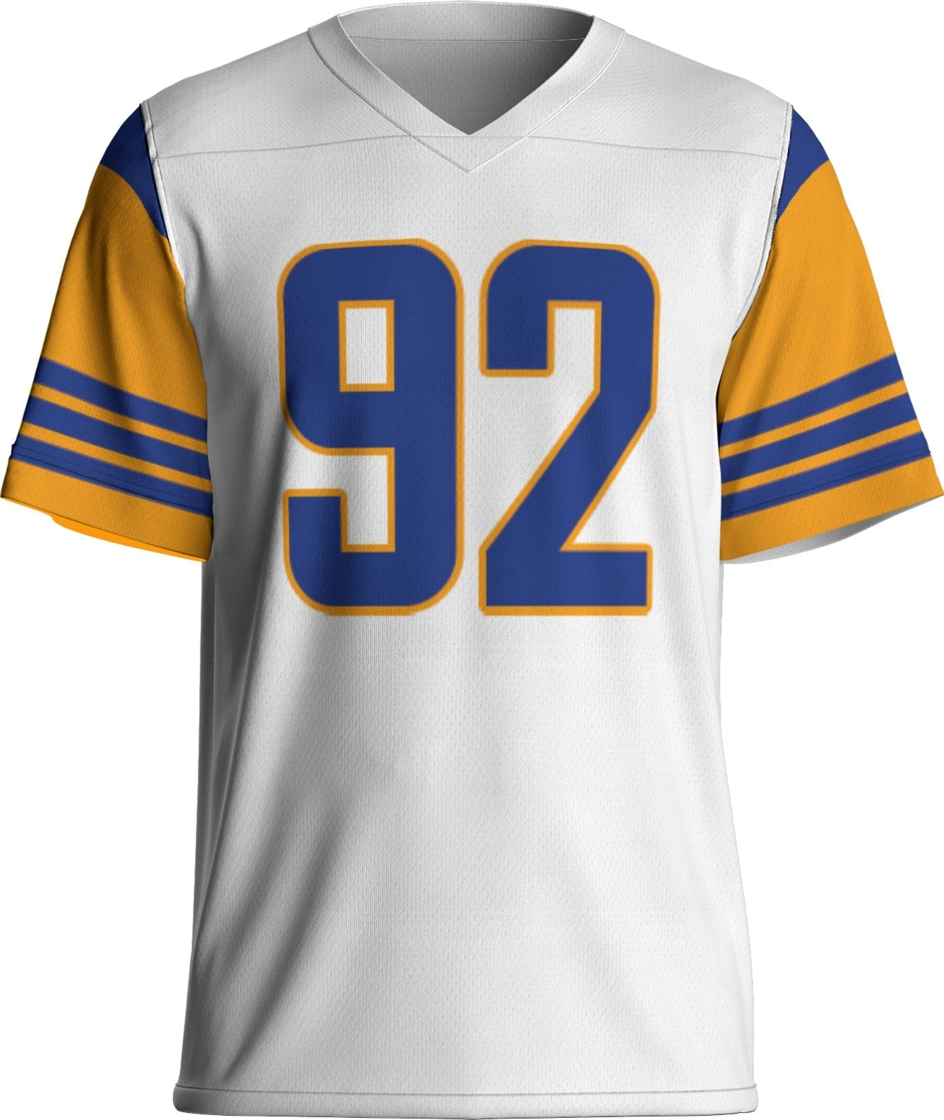Custom White Harrison Mevis Jersey