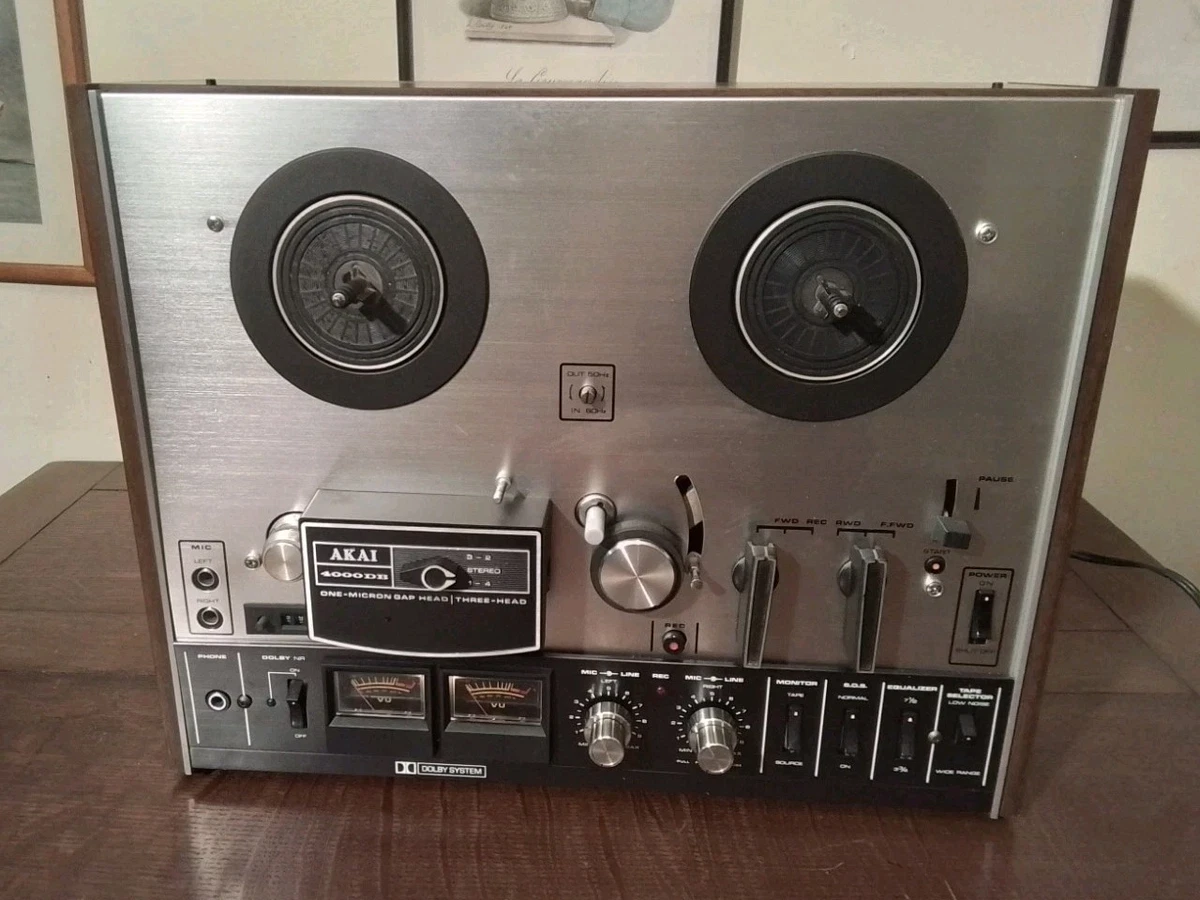 Platine Cassette Vintage Akai GS-30D - Pour Pièces (non Fonctionnelle)