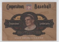 2013 Panini Cooperstown Collection Lumberjacks Max Carey #65 HOF 3h2