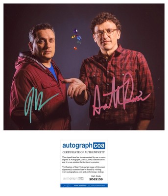 Anthony Russo & Joe Russo ''Avengers'' Autogramm signed Regisseure 10x8 Foto ACOA