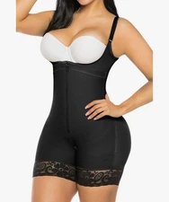 Yianna Sculpting Body Suit XL Black Shapewear Tummy Control Butt Lifting