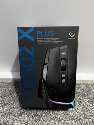 Logitech G502 X Plus Lightspeed Kabellose Optische Gaming Maus Brandneu Versiegelt