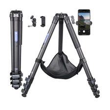 ARTCISE Compact Carbon Fiber Travel Tripod, Lever Lock Leg Design，Profess