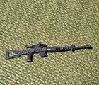 GI Joe Cobra Enemy Sniper Rifle Gun Vintage Figure Accessory Part 1982 1983