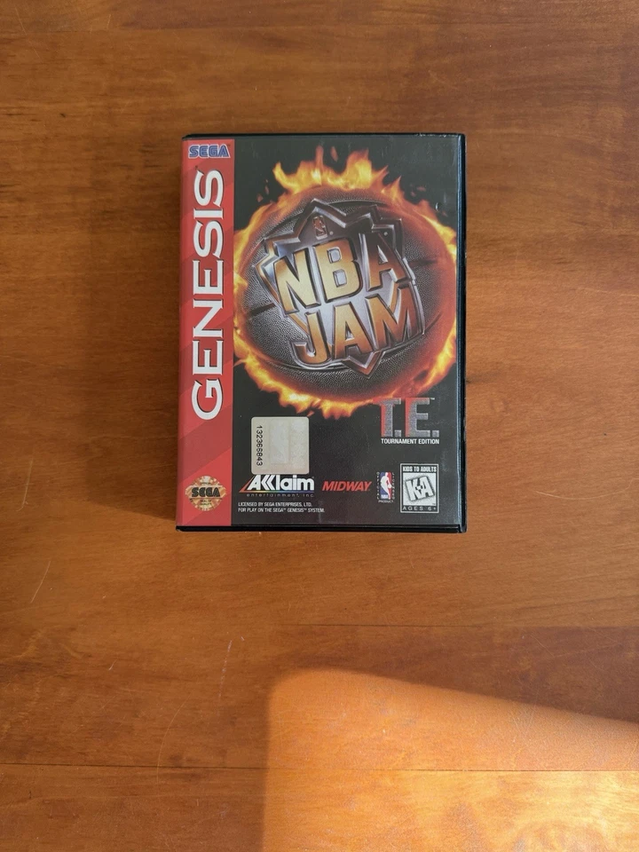 NBA Jam Tournament Edition T.E. (Sega Genesis) CIB Complete & Tested Ships Fast - Image 3 of 4