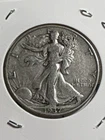 1937 Walking Liberty Half Dollar 90% Silver US Coin Circulated