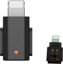 for DJI Mic Mini Original Mobile Phone Adapter iPhone 14 13 12 11 Black