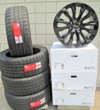 22 New Ram 1500 6 Lug Gloss Black Set Of 4 Wheels 285-45-22 Tires Cv30