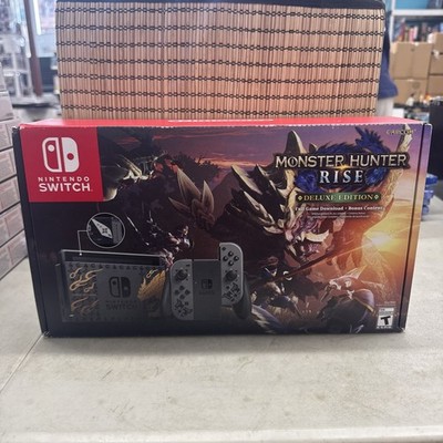 Nintendo Switch Monster Hunter Rise Deluxe Edition Console
