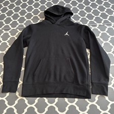 Nike Black Jordan Hoodie Size Youth Large
