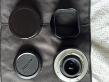 Fujifilm Fujinon XF 35mm F2 R WR Lens Black Haoge Hood Caps