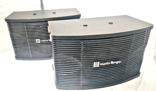 Martin Ranger KS-200V 2 WAY SPEAKER SYSTEM 200 Watts Karaoke Speakers (Pair)