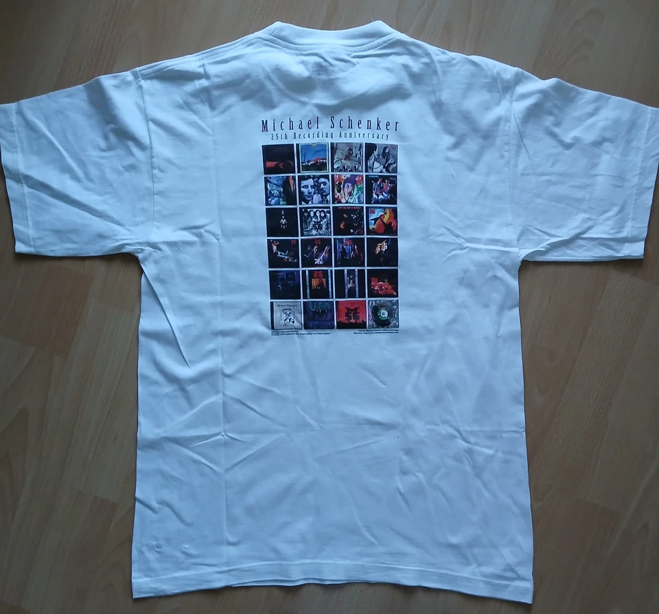 The Michael Schenker Story Live / Handsigniert T-Shirt RARE wie Neu 100% - Bild 4 von 4