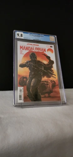 Star Wars The Mandalorian #1 CGC 9.8 White Pages Marvel Comics 9/2022 1st Print