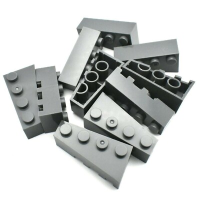 TCM BRICKS Dark Bluish Gray Wedge 4x2 Left X12 Compatible Parts 