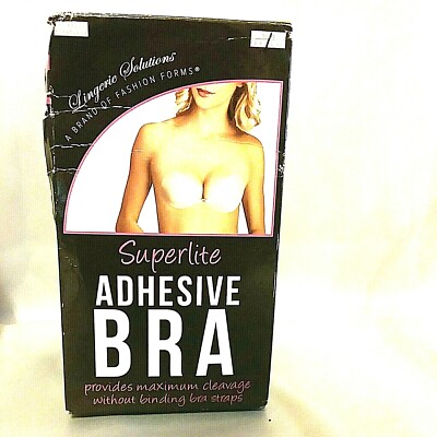  Adhesive Bra C Lingerie Solution Superlite Maximum cleavage backless strapless 