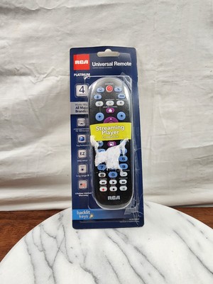 RCA Universal Remote Control 4 Device Platinum Pro