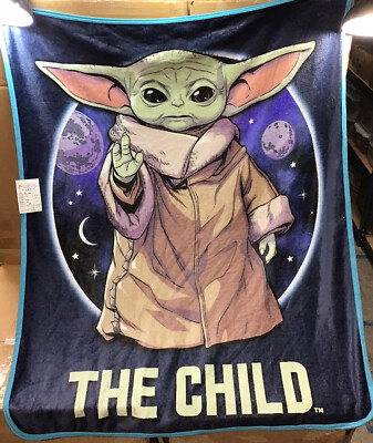 Grogu Yoda Baby Blanket Star Wars Mandalorian Baby Yoda Grogu 