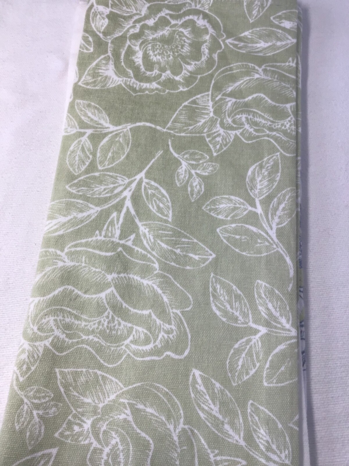 STITCH & WEFT KITCHEN TOWELS (2 ) HAPPINESS IS HOMEMADE BLUE GREEN