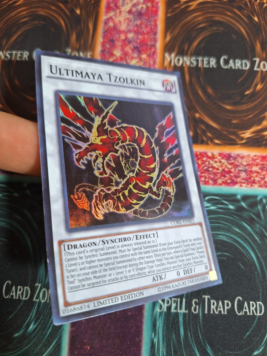 Yu-Gi-Oh! Ultimaya Tzolkin CORE-ENSE1 Super Rare Limited Near Mint