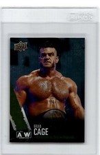 2021 Upper Deck AEW All Elite Wrestling Rainbow Foil Parallel  Brian Cage