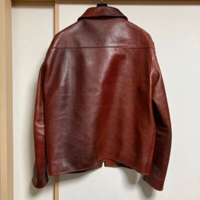 ジャケット・アウター original garment brothers y'2 leather Y'2 LEATHER x Original Garment Brothers Horsehide Leather Jacket
